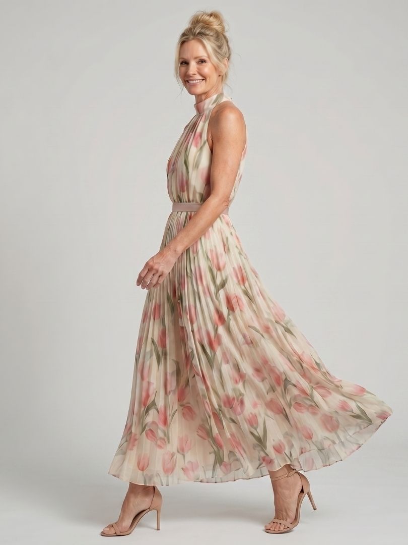 Aurelle vestido halter