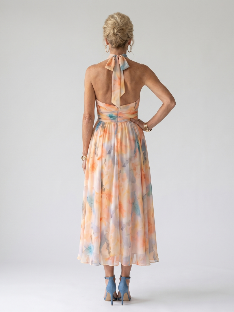 Elin vestido halter