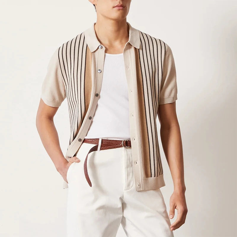 AARON | POLO CON BOTONES