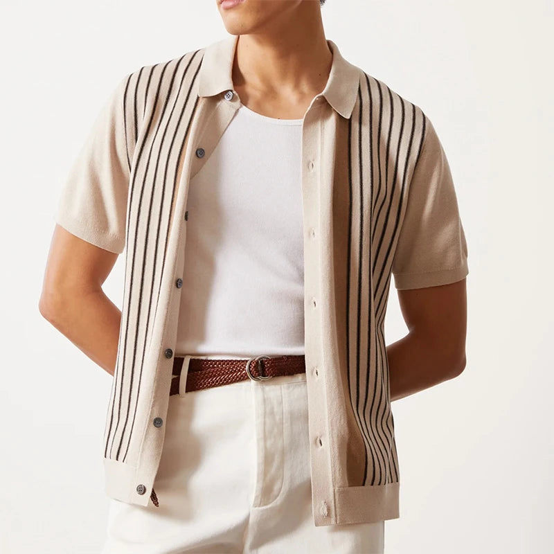 AARON | POLO CON BOTONES
