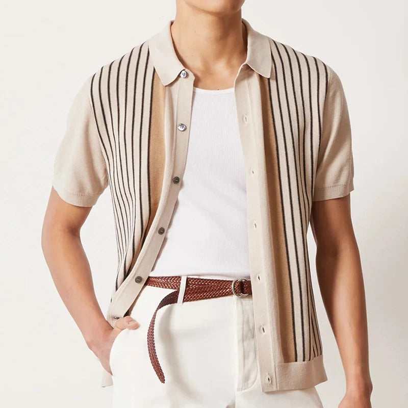 AARON | POLO CON BOTONES