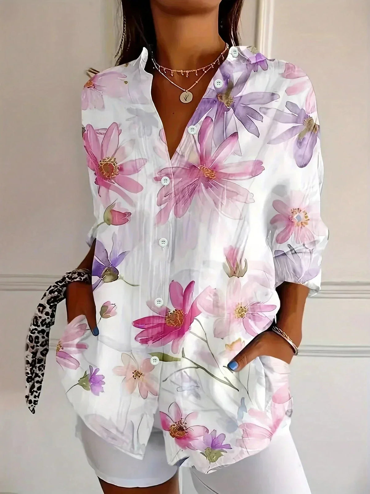 SADIE | BLUSA DE ESTAMPADO COLORIDO