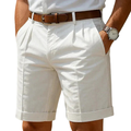 Cazel | Shorts chinos plisados de verano