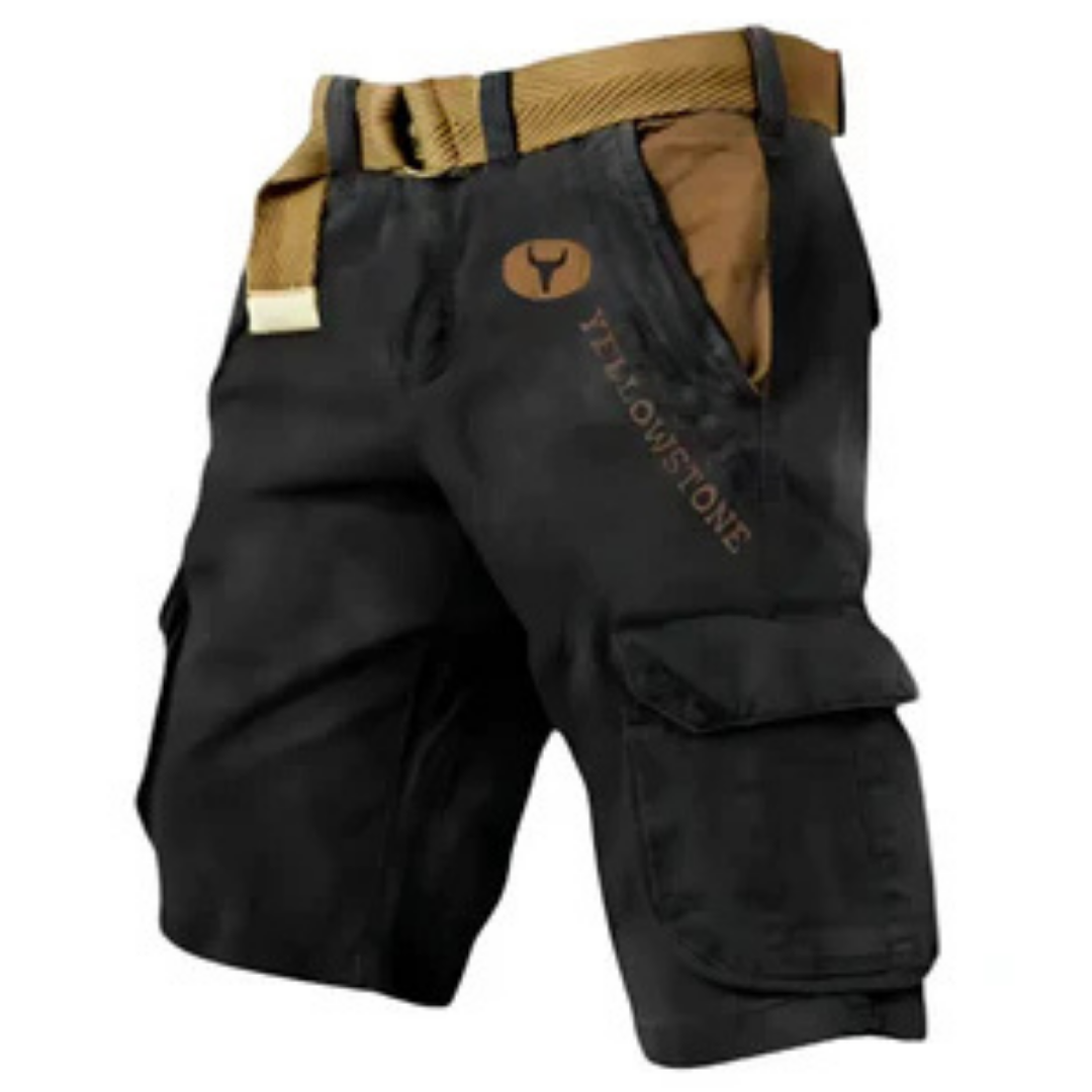 Cazel | Short cargo para hombre con 4 bolsillos