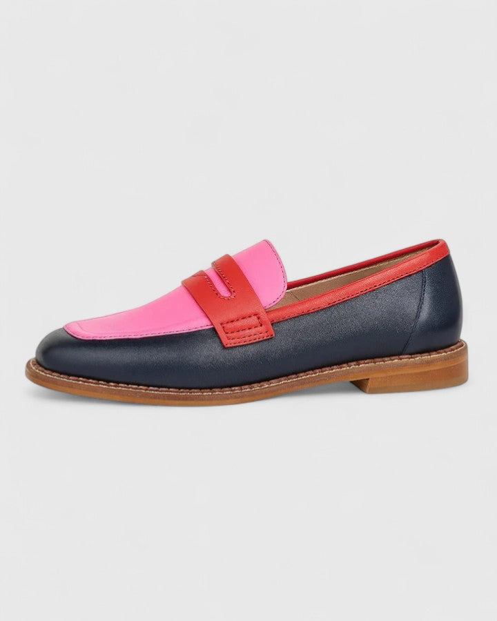 ALISETTE | MOCASINES ABIERTOS BICOLOR