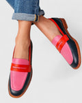 ALISETTE | MOCASINES ABIERTOS BICOLOR