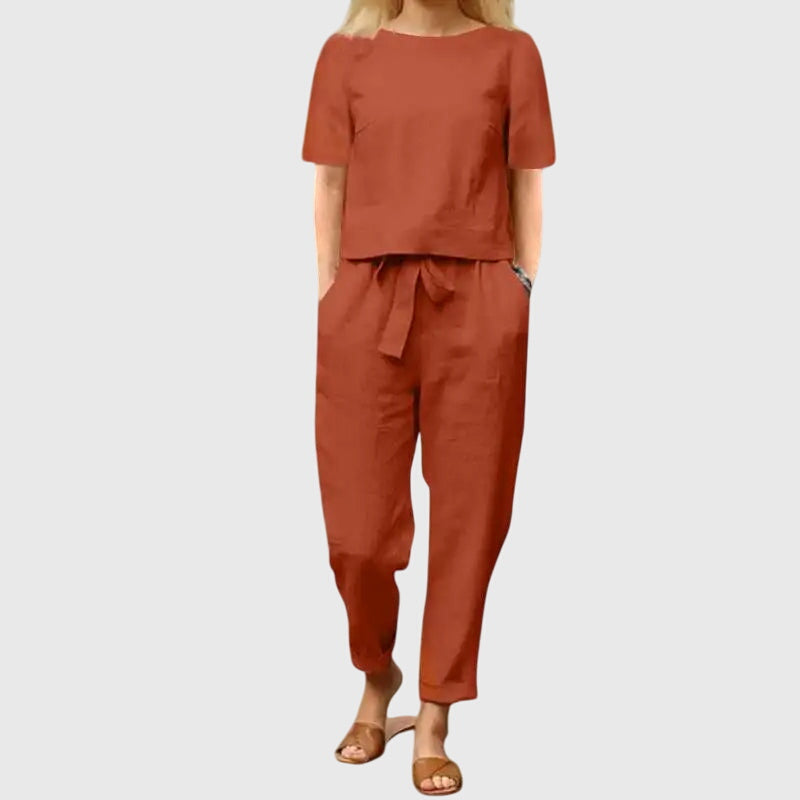 Suzy conjunto naranja