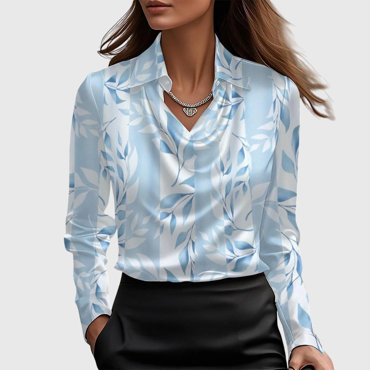 ZOE | BLUSA DE SATEN ELEGANTE