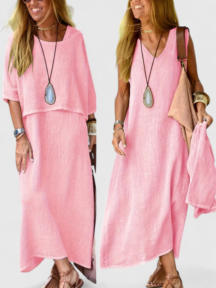 Harlyne conjunto rosa