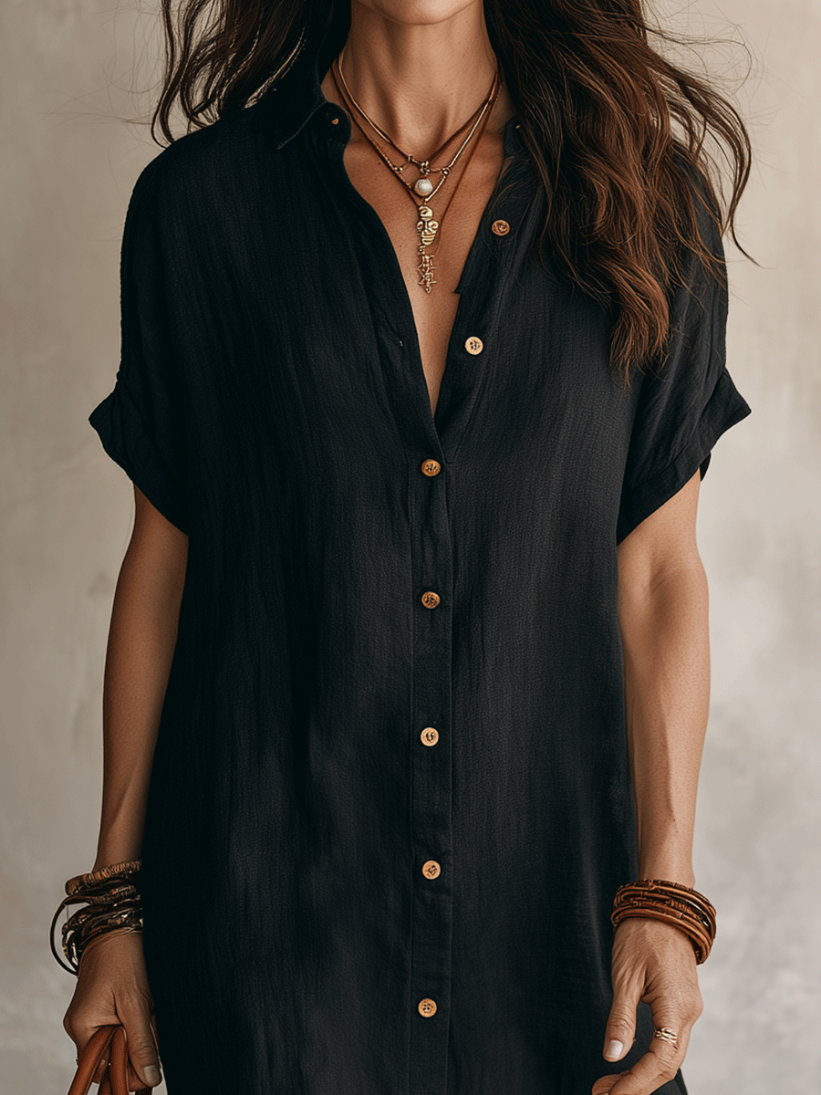 MELISSA | ABITO MIDI BOHO DALLA LINEA MORBIDA