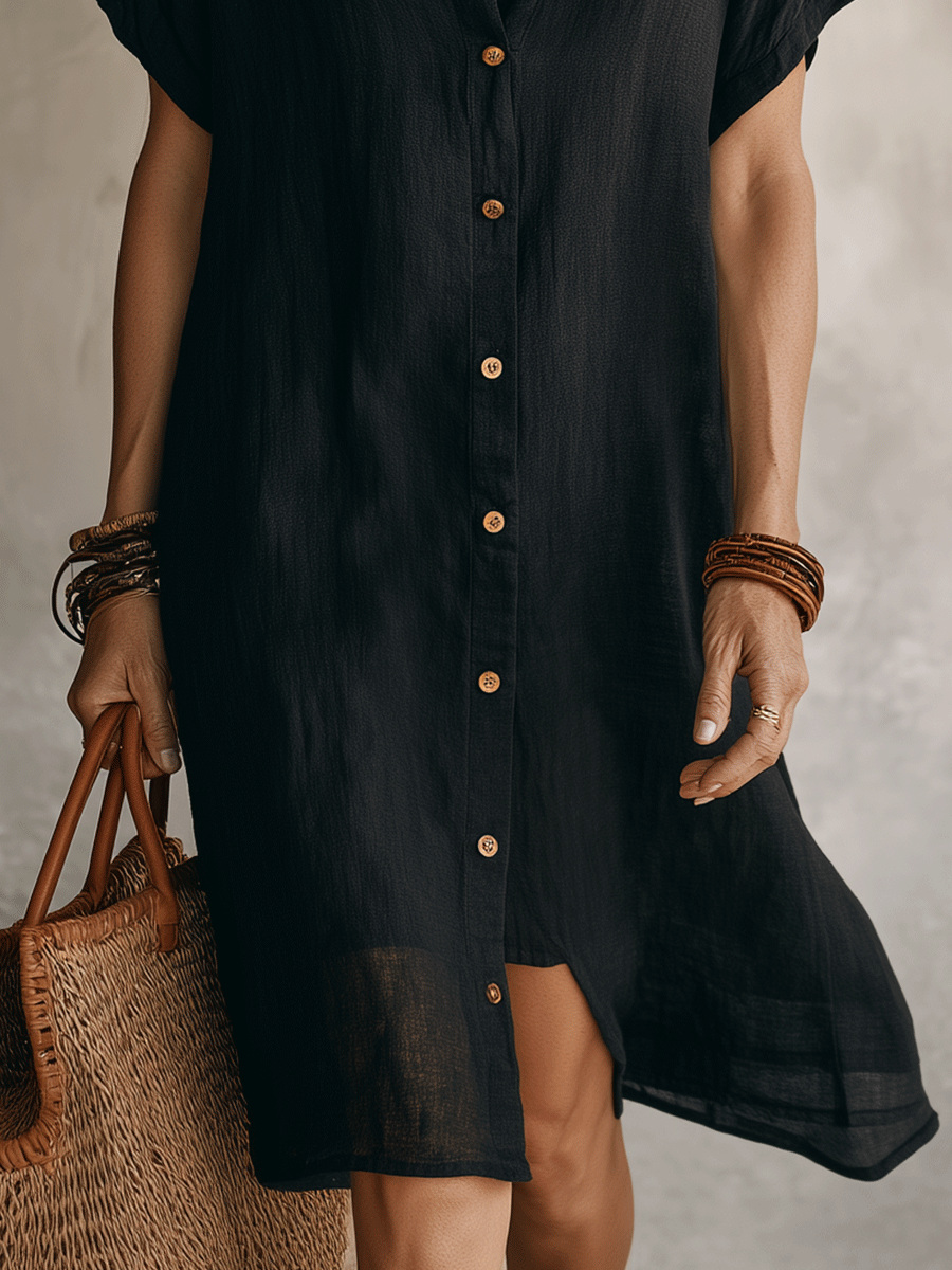 MELISSA | ABITO MIDI BOHO DALLA LINEA MORBIDA