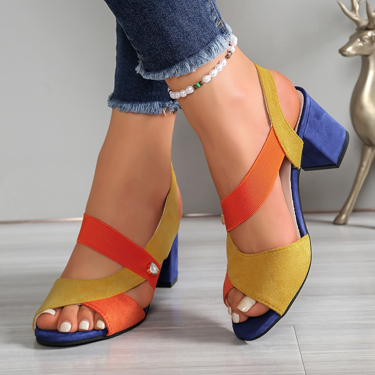 Lucia™ | Tacones de bloque con confort ortopédico
