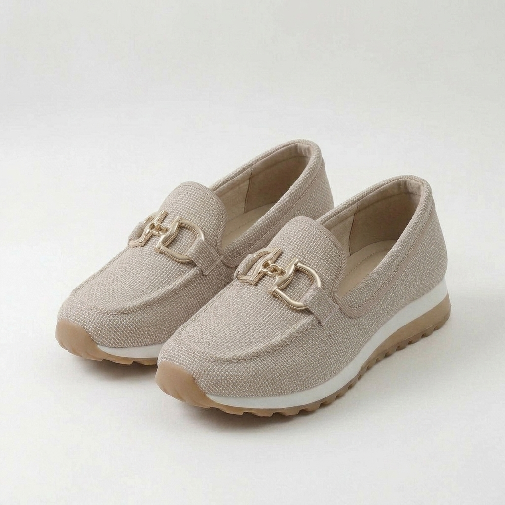 Lili - Zapatillas deportivas ortopédicas tipo mocasín