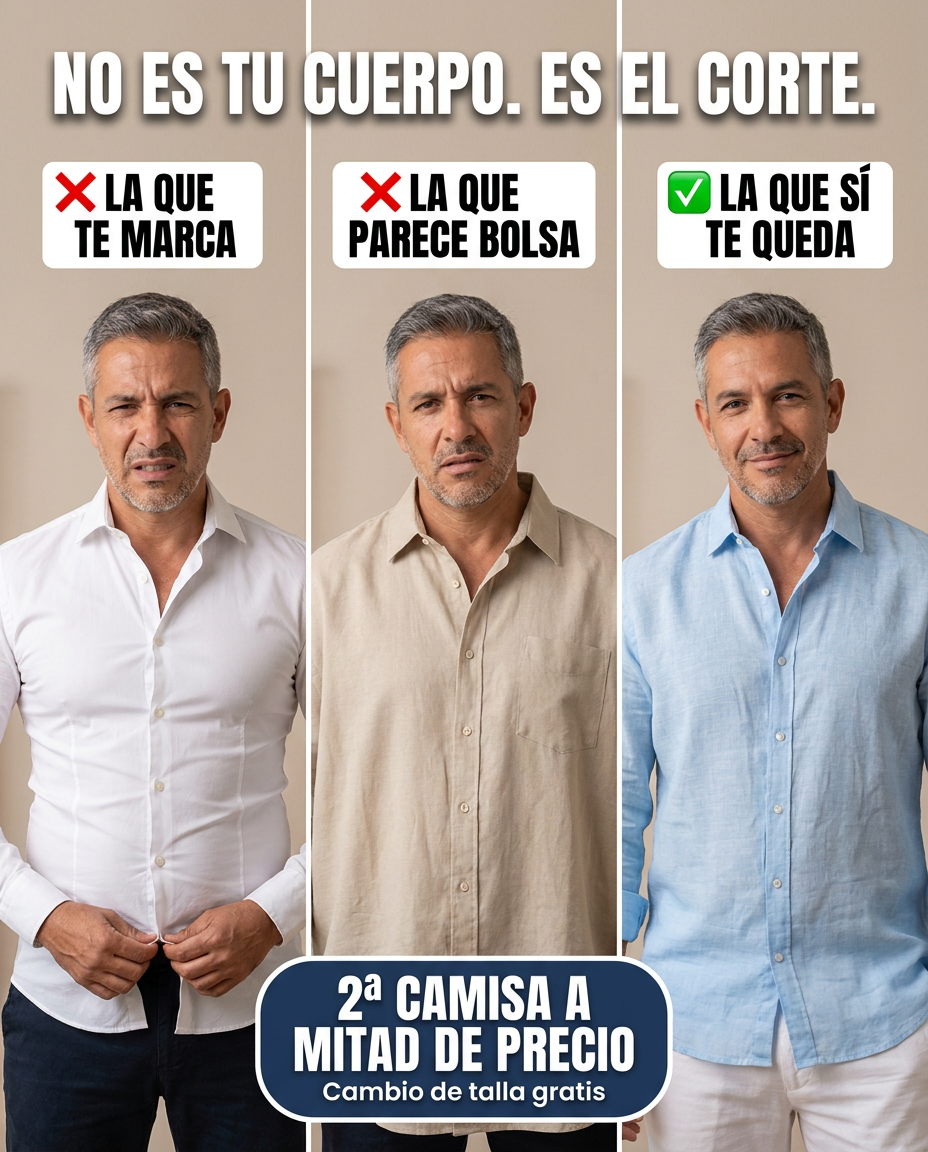 No es tu cuerpo, es el corte — comparativa Camisa Étienne: la que marca, la que parece bolsa, la que sí te queda