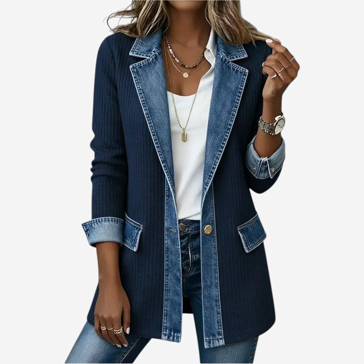Emilia chaqueta denim