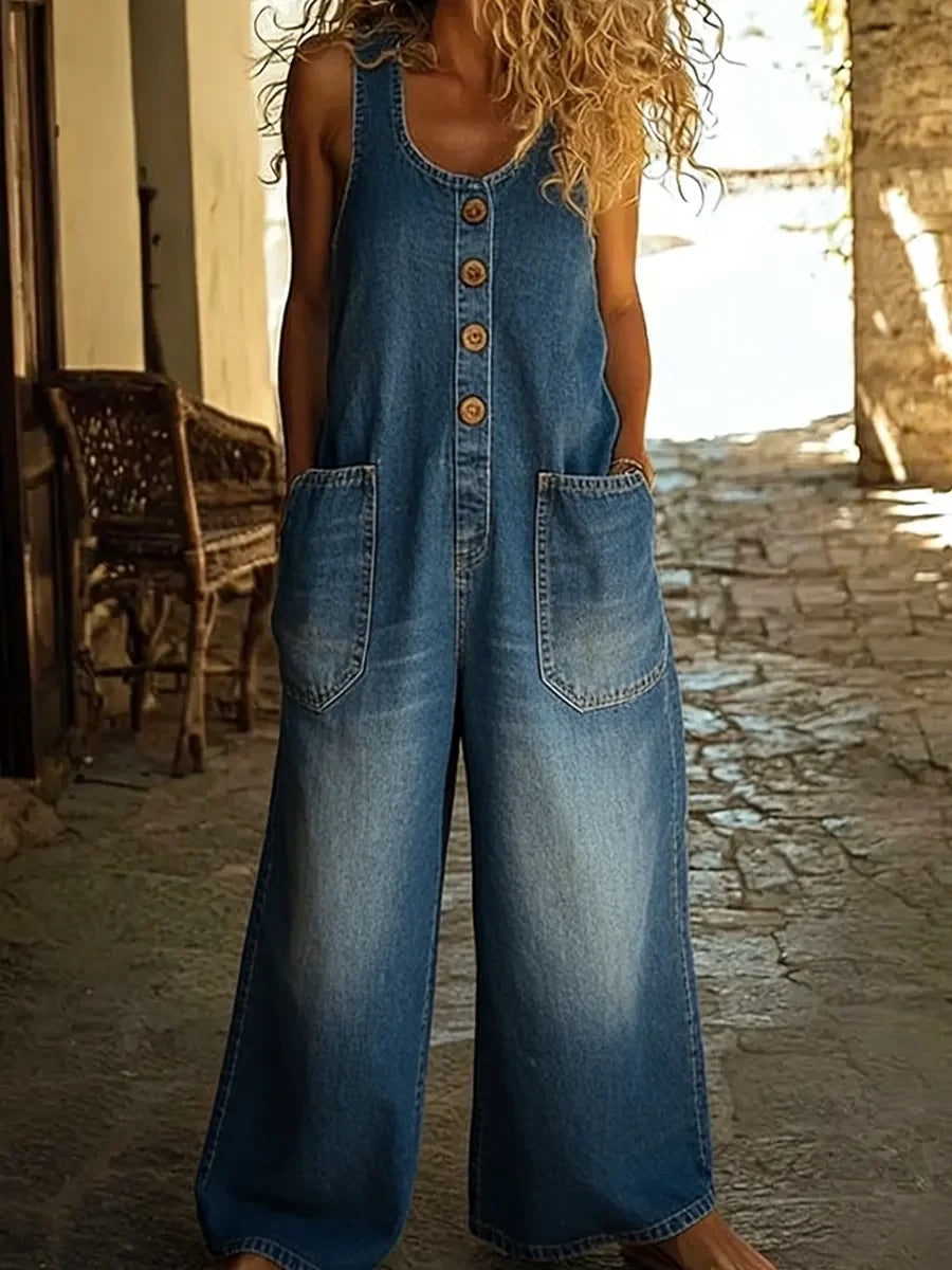 Valentina peto denim azul