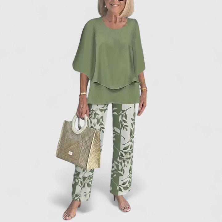 Marzyelle conjunto verde