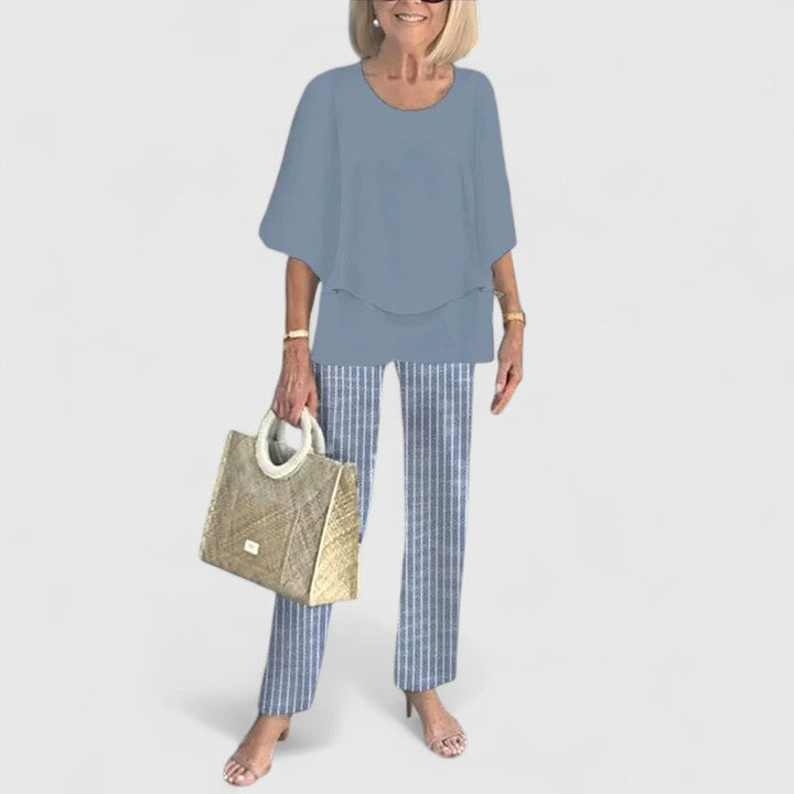 Marzyelle conjunto azul marino
