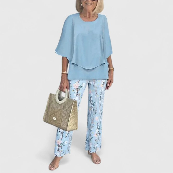 Marzyelle conjunto azul