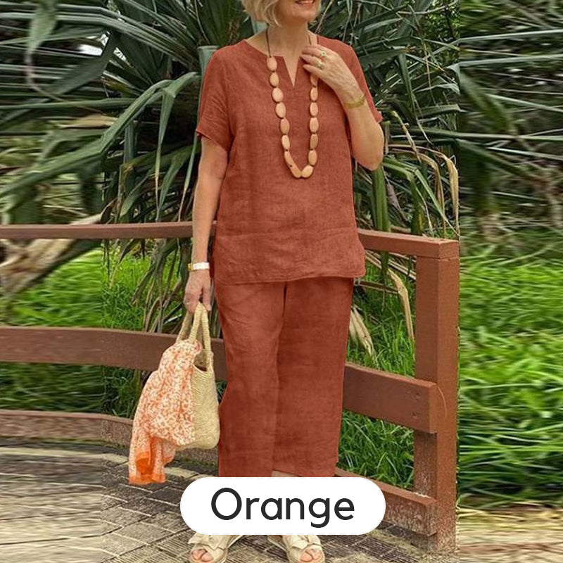 Chiara conjunto naranja