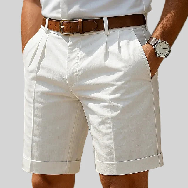 Varel | Bermudas de verano con pliegues